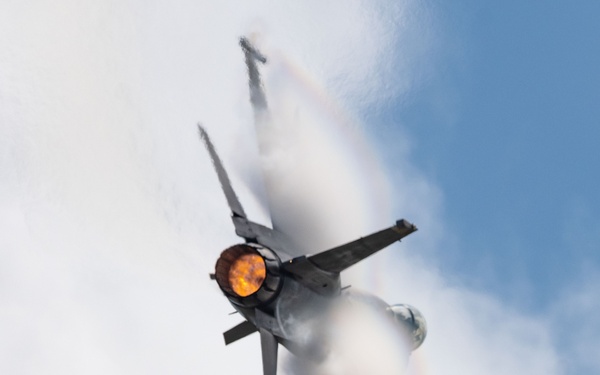 F-16 Viper Demo Team performs at Stuart Air Show
