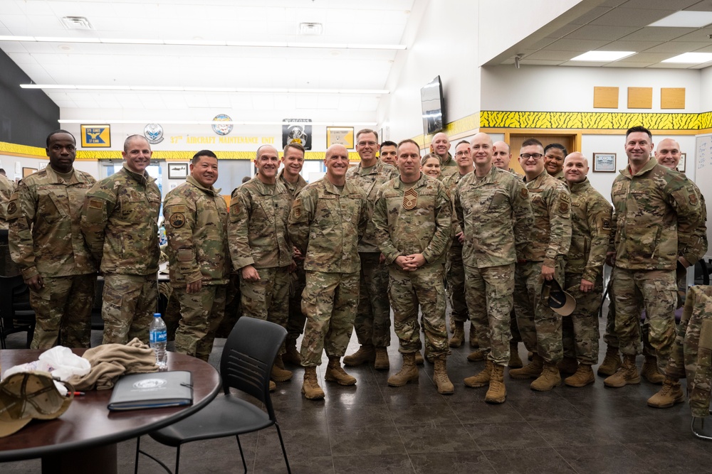 Ellsworth chief master sergeant selects recognized during selection tour