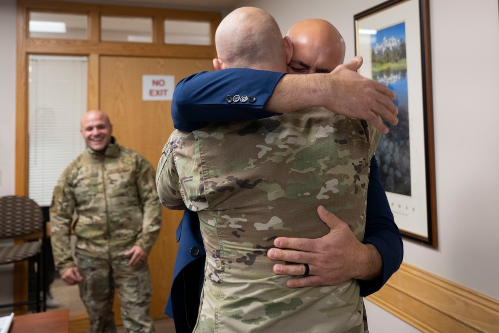 Ellsworth chief master sergeant selects recognized during selection tour