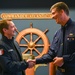 U.S. Coast Guard Rear Admiral Nathan Moore, Deputy Atlantic Area Commander welcomes Rear Admiral Jean-Marin d’Hébrail, Deputy Commander of the French Commander in Chief for the Atlantic Ocean