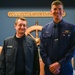 U.S. Coast Guard Rear Admiral Nathan Moore, Deputy Atlantic Area Commander welcomes Rear Admiral Jean-Marin d’Hébrail, Deputy Commander of the French Commander in Chief for the Atlantic Ocean