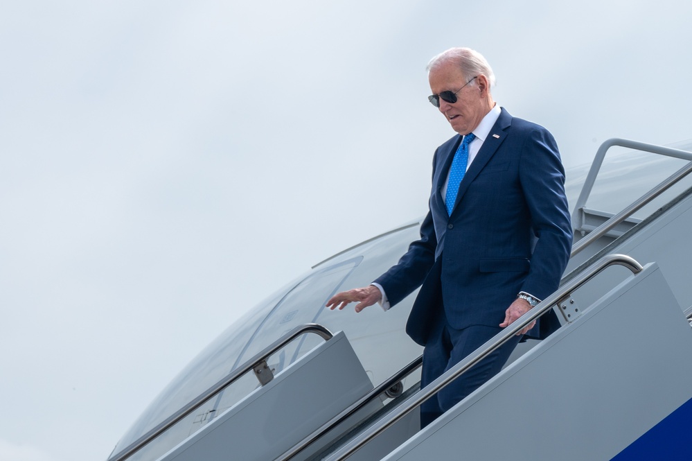 Minneapolis-St. Paul Air Reserve Station Joe Biden April 2023 Visit