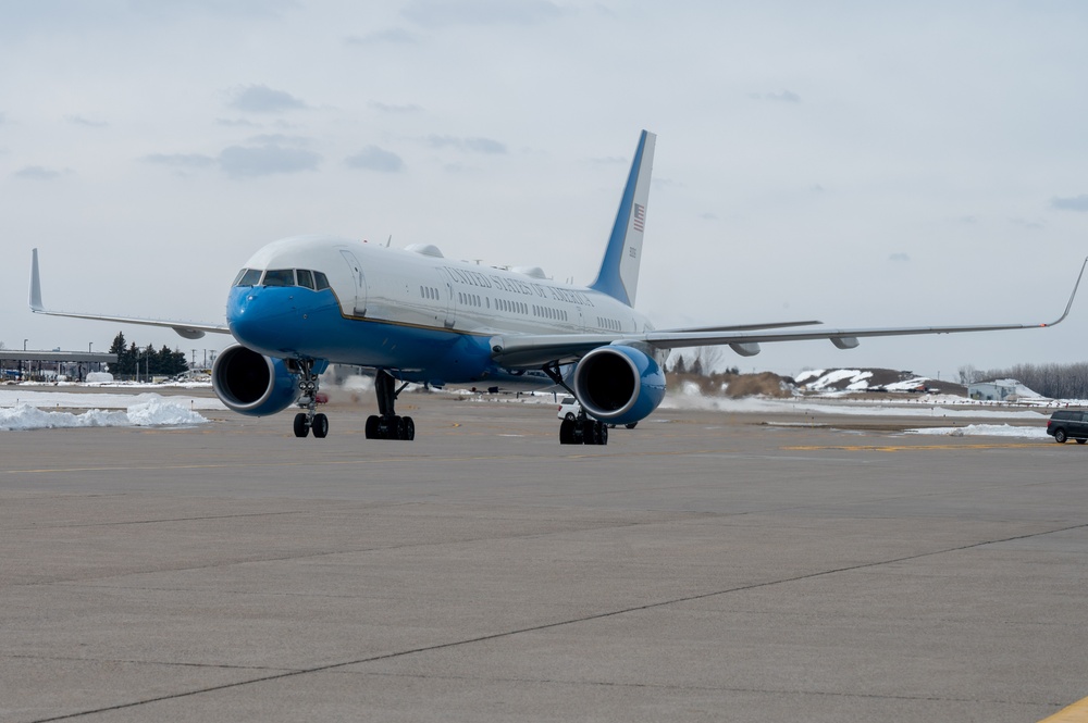 Minneapolis-St. Paul Air Reserve Station Joe Biden April 2023 Visit