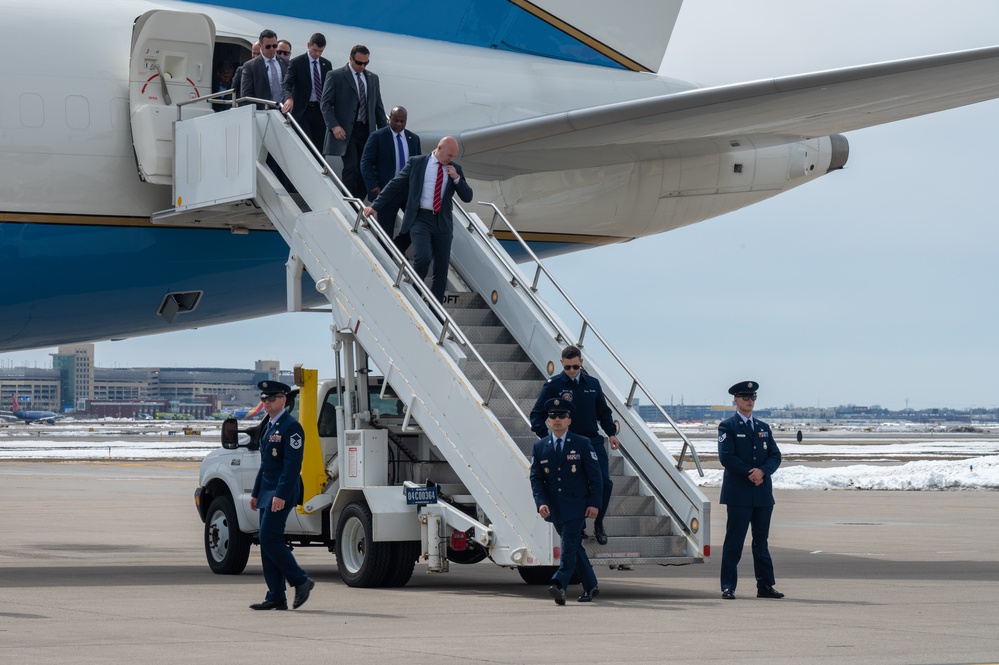 Minneapolis-St. Paul Air Reserve Station Joe Biden April 2023 Visit