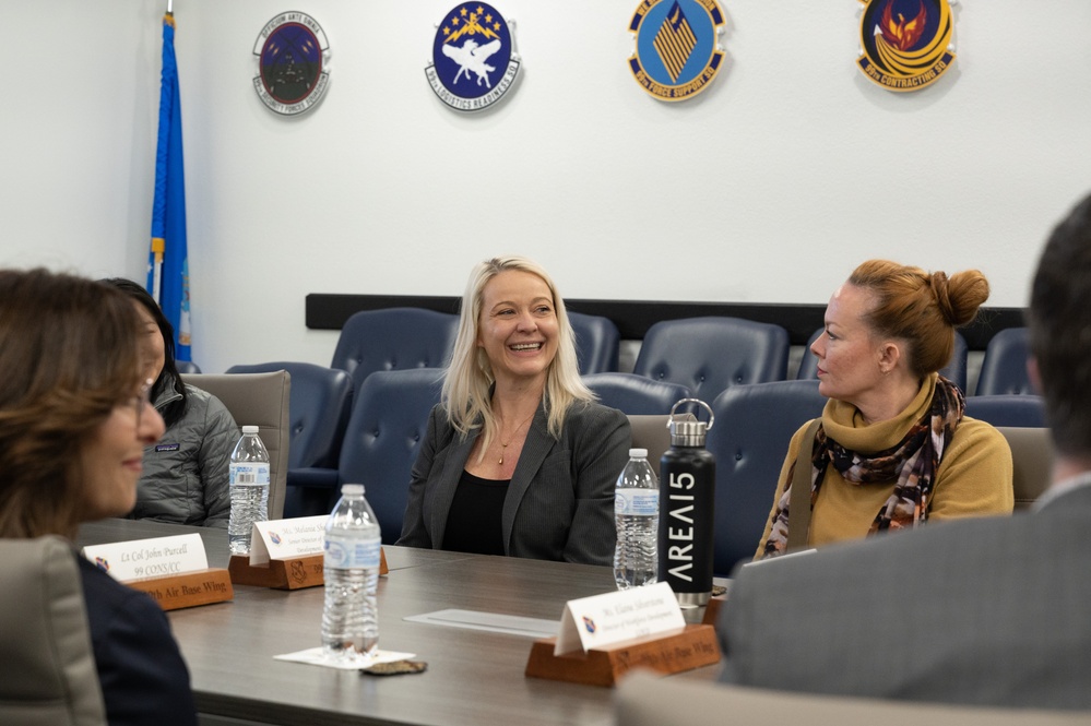 Nevada Governor’s office of economic development visits Nellis