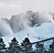 Snowmaking at Fort McCoy's Whitetail Ridge Ski Area