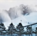 Snowmaking at Fort McCoy's Whitetail Ridge Ski Area