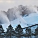 Snowmaking at Fort McCoy's Whitetail Ridge Ski Area