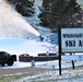 Snowmaking at Fort McCoy's Whitetail Ridge Ski Area