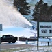 Snowmaking at Fort McCoy's Whitetail Ridge Ski Area