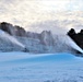 Snowmaking at Fort McCoy's Whitetail Ridge Ski Area