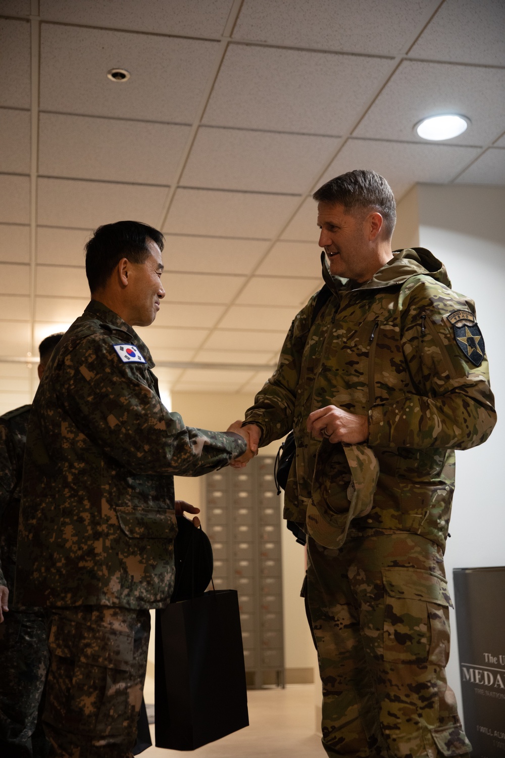 7th Infantry Division visited by the Korean Defense Attache