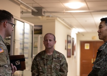 7th Infantry Division visited by the Korean Defense Attache