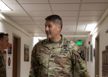 7th Infantry Division visited by the Korean Defense Attache