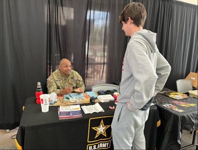 U.S. Army Recruiters Strengthen Ties with Jackson Community