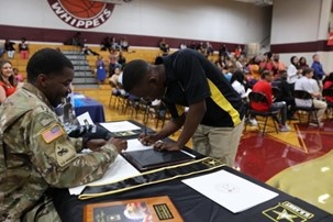 U.S. Army Recruiters Strengthen Ties with Jackson Community