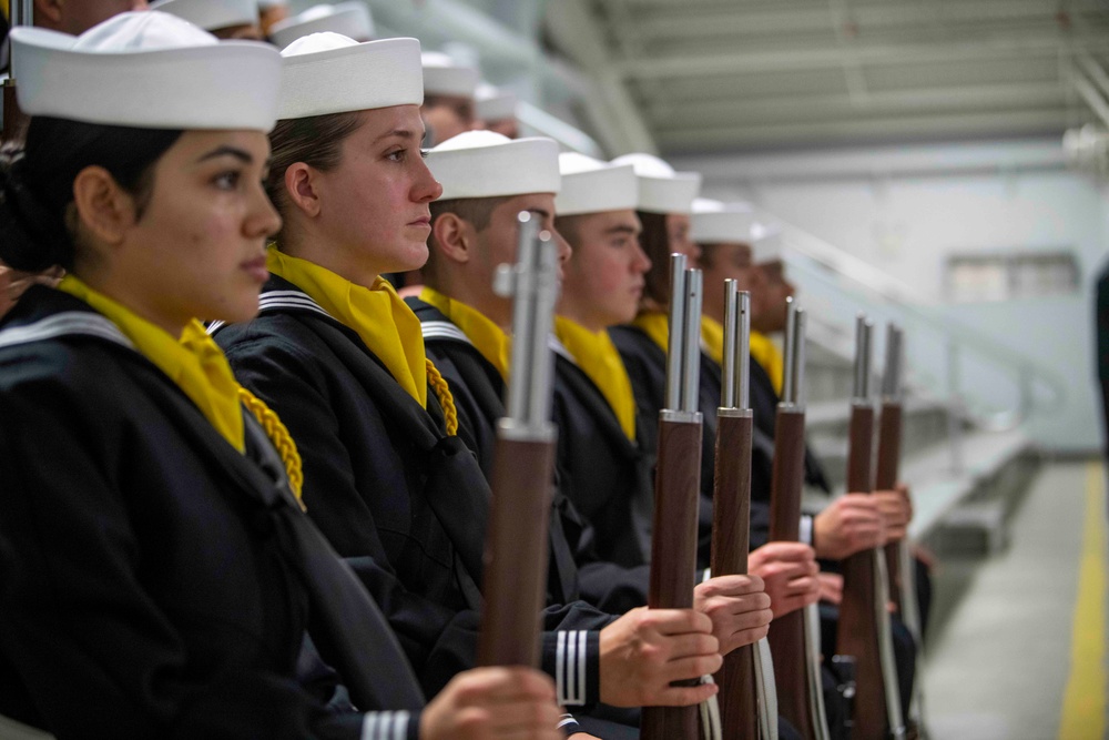 Recruit Training Command Pass in Review