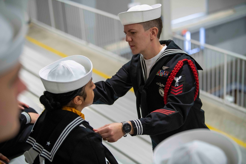 Recruit Training Command Pass in Review