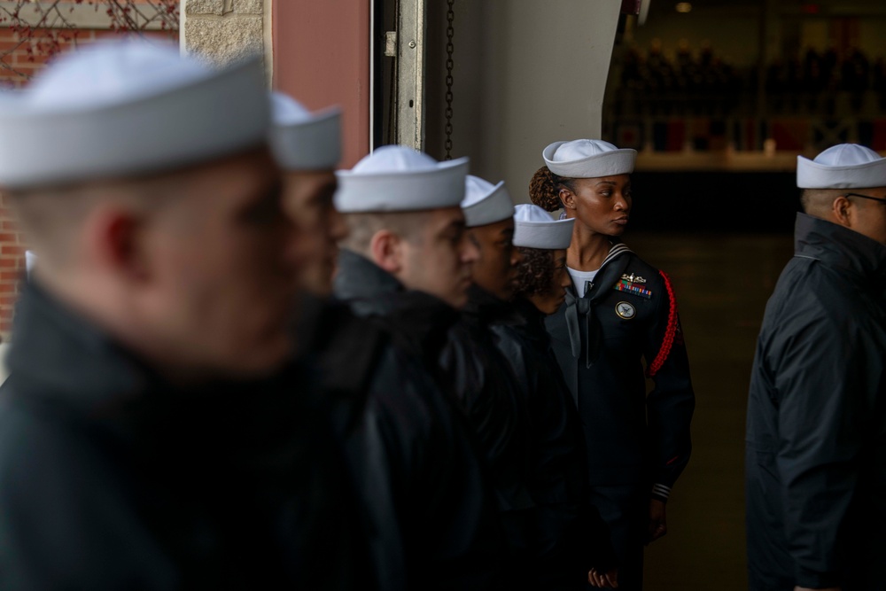 Recruit Training Command Pass in Review