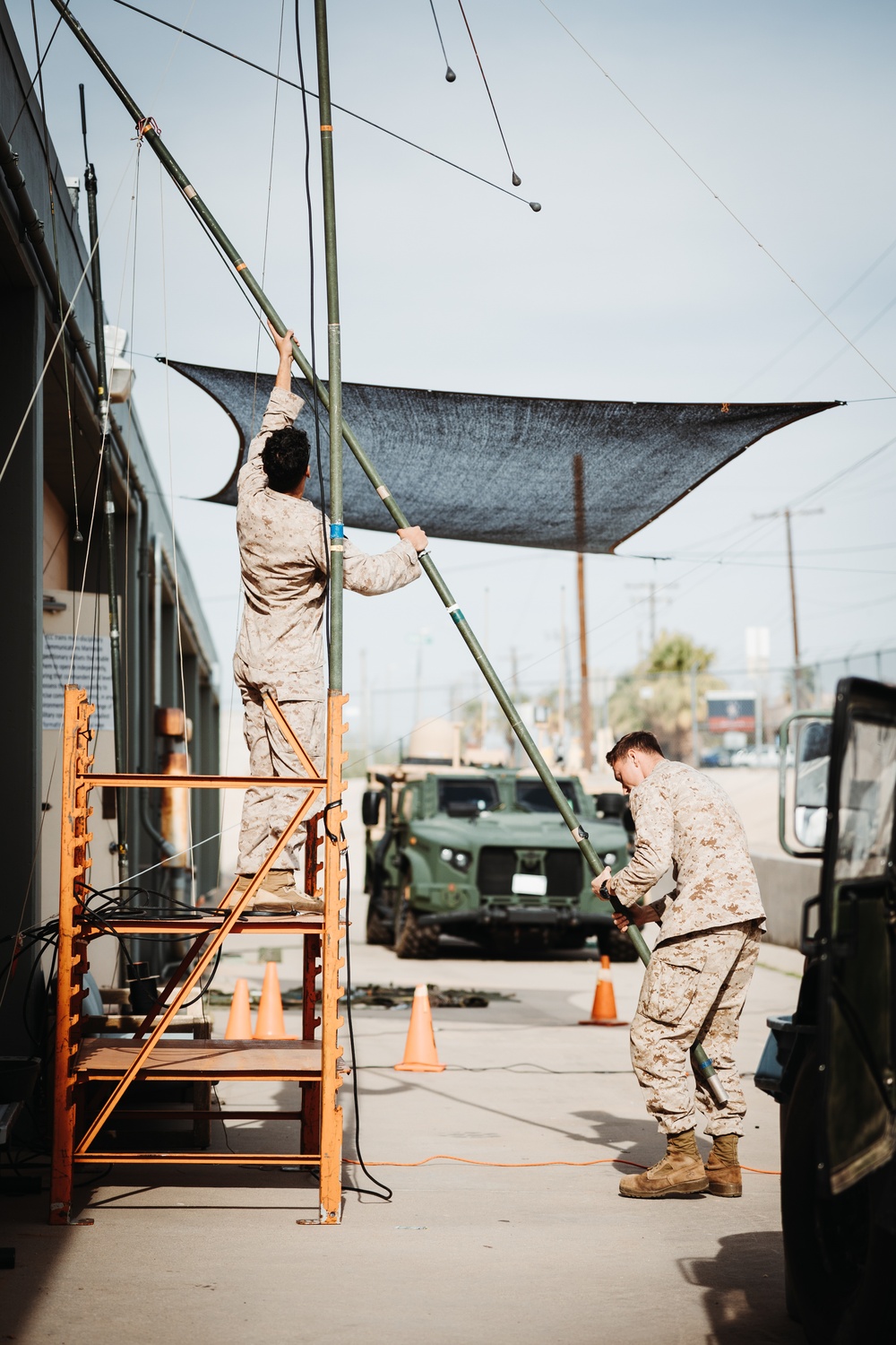 Marine Corps Communication Electronics School introduces new Expeditionary Communications Course