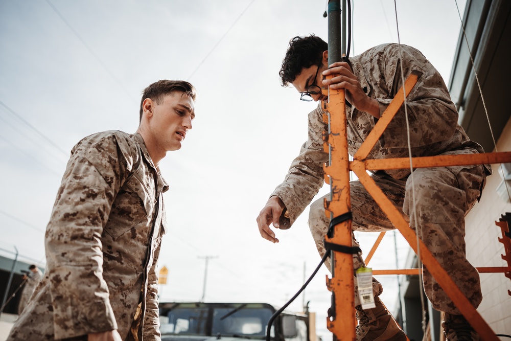 Marine Corps Communication Electronics School introduces new Expeditionary Communications Course