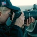 Delbert D. Black Conducts Trainng in the Atlantic Ocean.