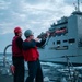 Delbert D. Black Conducts Trainng in the Atlantic Ocean.