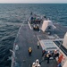 Delbert D. Black Conducts Trainng in the Atlantic Ocean.