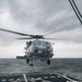 Delbert D. Black Conducts Trainng in the Atlantic Ocean.