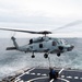 Delbert D. Black Conducts Trainng in the Atlantic Ocean.