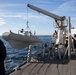 Delbert D. Black Conducts Trainng in the Atlantic Ocean.