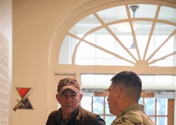 Retired Gen. Stephen J. Townsend visits the 7th Infantry Division