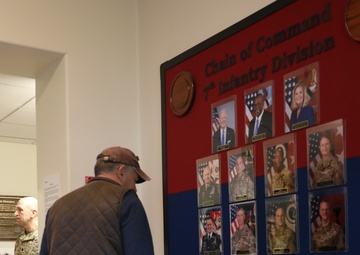 Retired Gen. Stephen J. Townsend visits the 7th Infantry Division