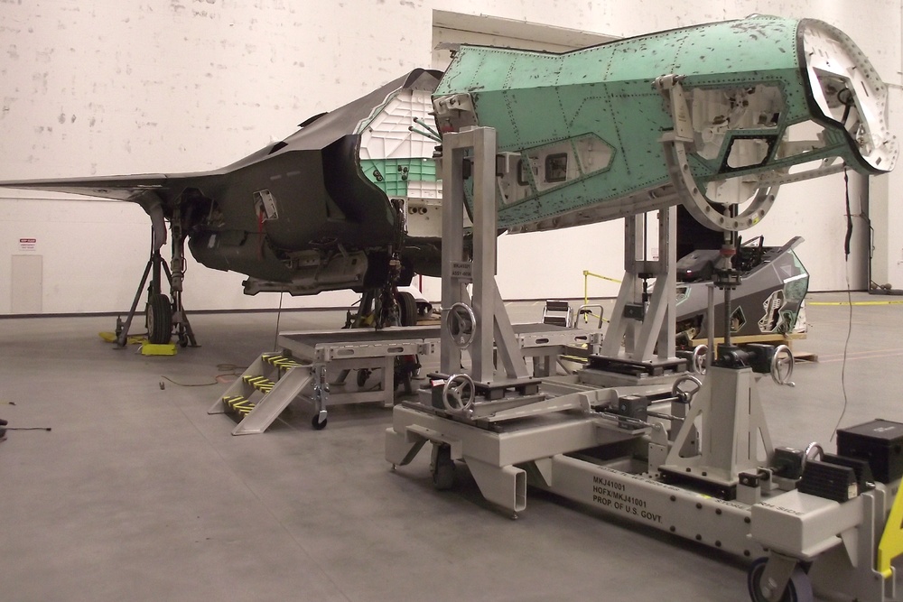 Restoring an F-35A Lightning II: A collaborative endeavor
