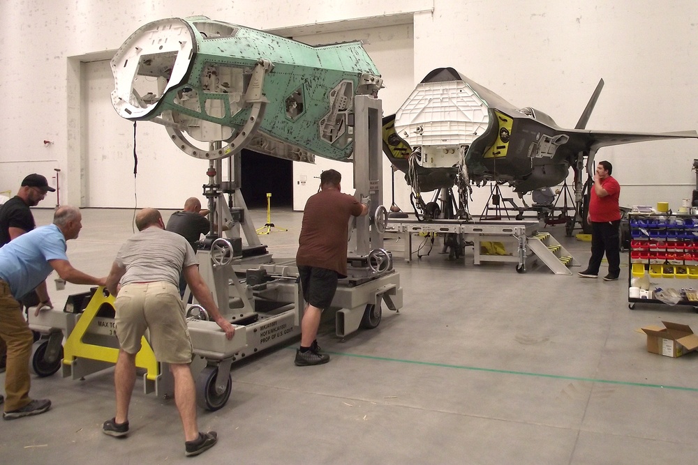 Restoring an F-35A Lightning II: A collaborative endeavor