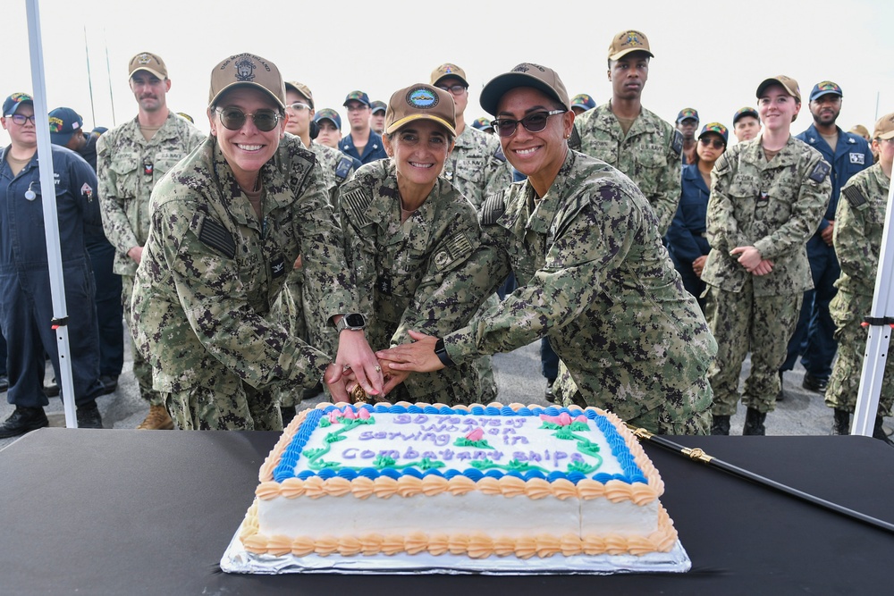 SWOBOSS Visits San Diego Waterfront, Celebrates 30 Years of Women Serving on Combatant Ships