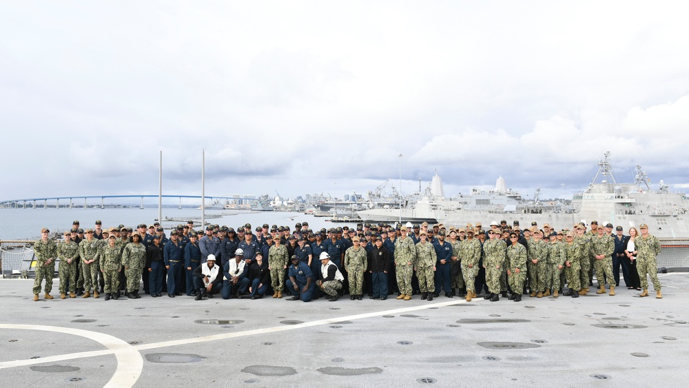 SWOBOSS Visits San Diego Waterfront, Celebrates 30 Years of Women Serving on Combatant Ships