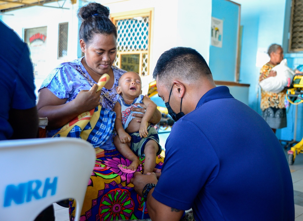 Pacific Partnership 2024-1: Solomon Islands Hospital Rounds