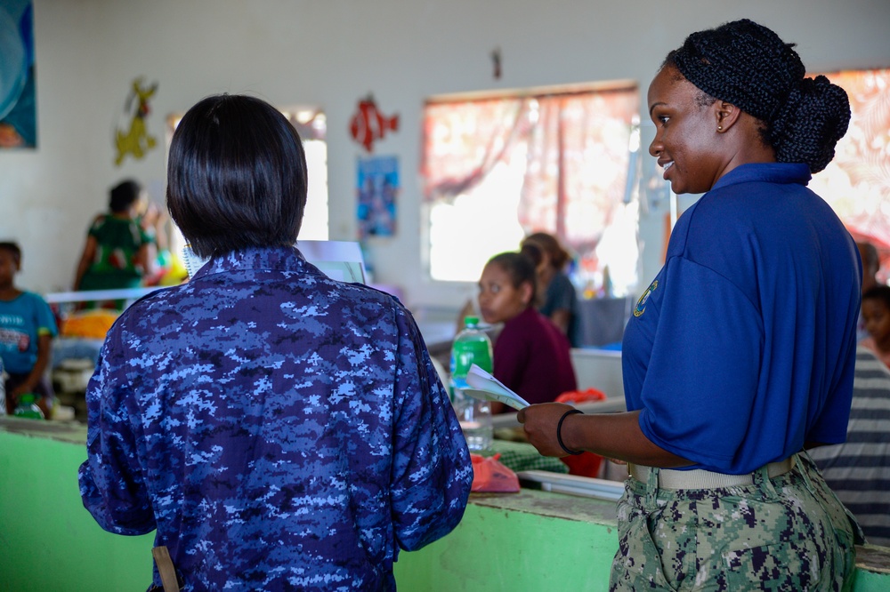 Pacific Partnership 2024-1: Nutrition Education in Solomon Islands