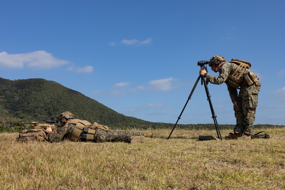 Marines with Battalion Landing Team 1/1 Conduct Marksmanship Training