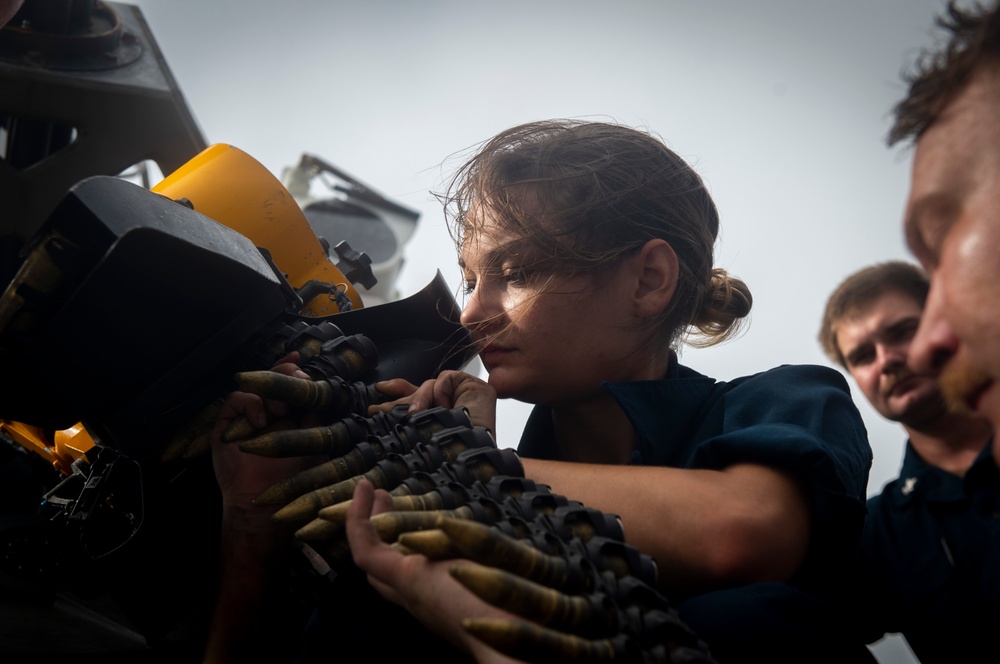 USS Hopper (DDG 70) CIWS Maintenance