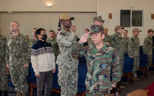 CFAS Holds K-9 and K-9 Handler Retirement Ceremony