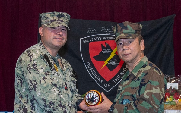 CFAS Holds K-9 and K-9 Handler Retirement Ceremony