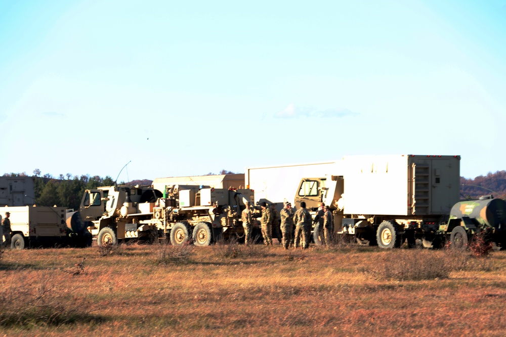 November 2023 training operations at Fort McCoy