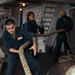 Abraham Lincoln departs San Diego Bay