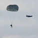 Air Force special warfare Airmen, Alaska Air National Guard aviators, and Army paratroopers conduct airborne training at JBER