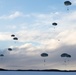 Air Force special warfare Airmen, Alaska Air National Guard aviators, and Army paratroopers conduct airborne training at JBER