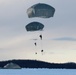 Air Force special warfare Airmen, Alaska Air National Guard aviators, and Army paratroopers conduct airborne training at JBER