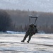 Air Force special warfare Airmen, Alaska Air National Guard aviators, and Army paratroopers conduct airborne training at JBER