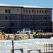 November 2023 construction operations for $28.08 million barracks project at Fort McCoy